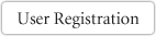 User Registration